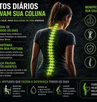 3 hábitos diários que salvam sua coluna: o que fazer para evitar dor nas costas
